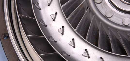 close-up of a transmission